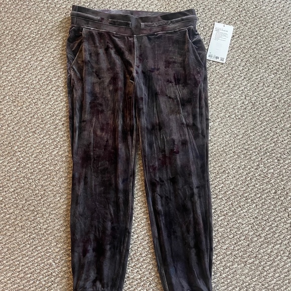 Lululemon HR Jogger velour. Like new. Size 10 - Picture 1 of 10